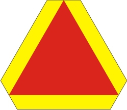 Знак Тихоходное ТС для транспортных средств