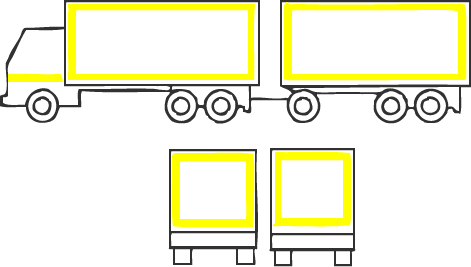 Контурная световозвращающая маркировка грузовиков, фур, прицепов konturnaya_markirovka_2