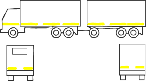 Контурная маркировка светоотражающей лентой Avery, Reflexite, 3М konturnaya_markirovka_4